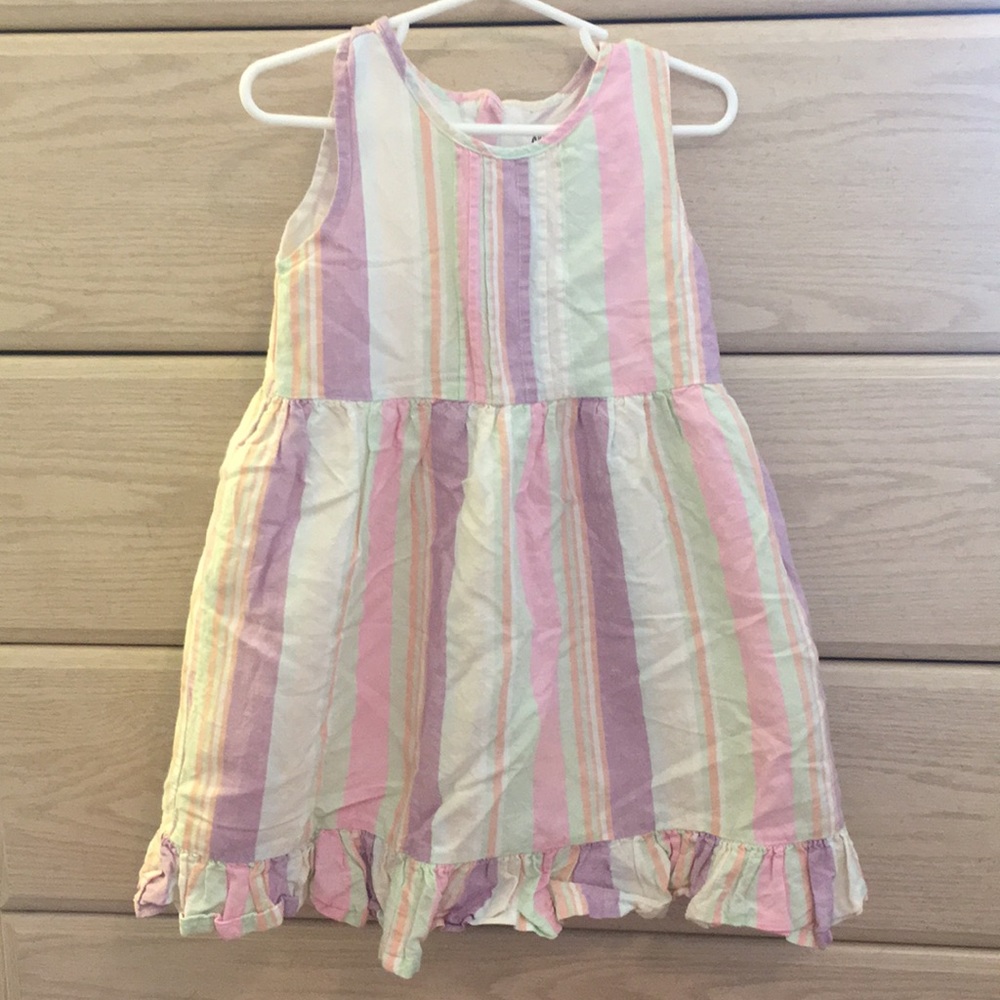 Pastel striped dress